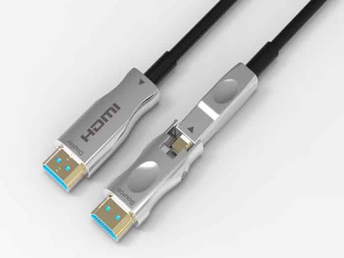 Cáp quang HDMI 2.0 Type A-D 4K Chibi 5M, 10M, 15M, 20M, 30M, 50M, 70M và 100M