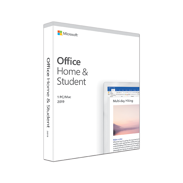 Office Home and Student 2019 English APAC EM Medialess (79G-05066)