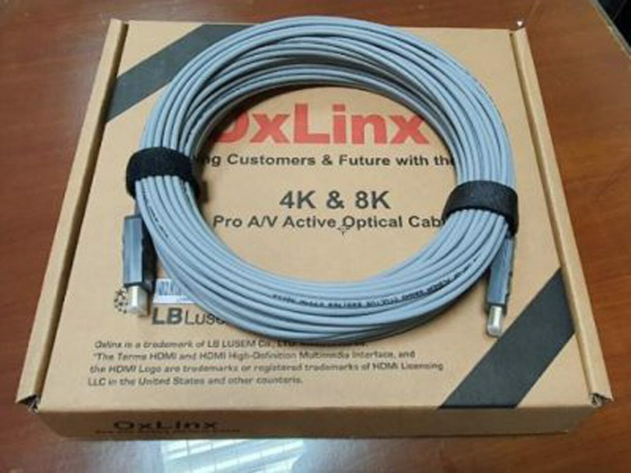 Cáp HDMI 1.4 Lusem Sợi Quang 80 Mét