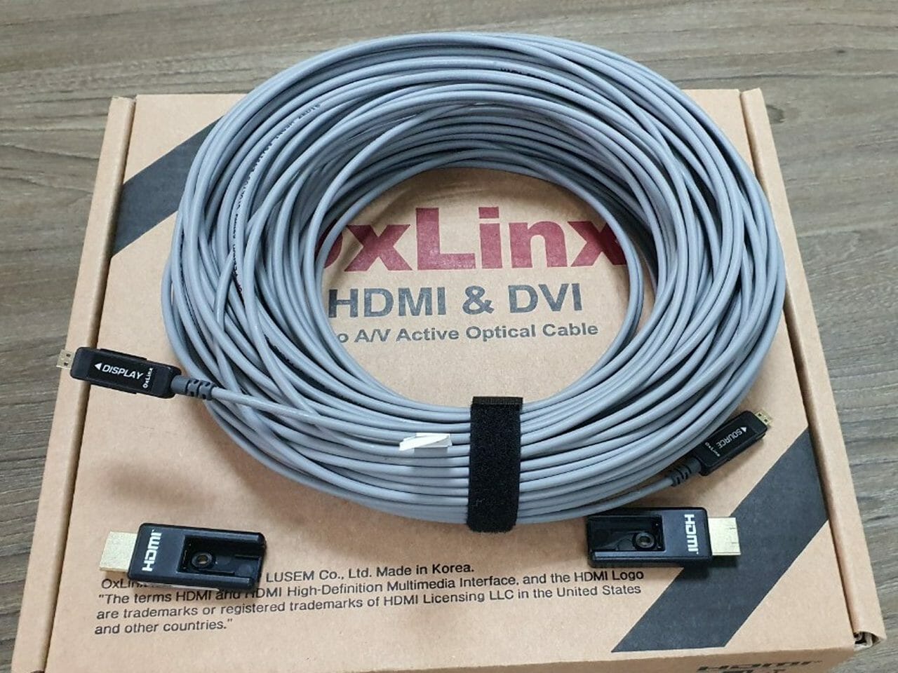 Cáp HDMI 1.4 Lusem Sợi Quang 100M