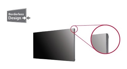 Màn hình ghép LG 49VM5C có viền hẹp