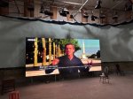 HCOM triển khai lắp đặt hệ thống màn hình ghép 5x4 tại trường quay VTV